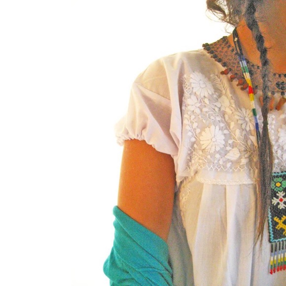 Aida Coronado Dresses & Skirts - Boho Embroidered Party Mexican Dress